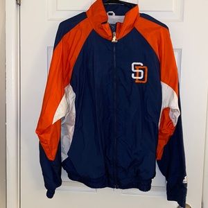 San Diego padres vintage STARTER wind breaker